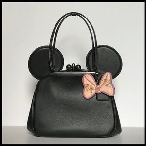 *SALE Coach Disney Minnie Mouse Kisslock Purse